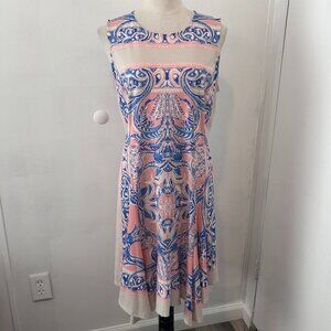 BCBG Maxazria Paisley Print Dress